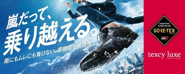 asics texcy luxe メンズ GORE-TEX 商行為シューズ テクシーリュクス  幅ひろい4E 本革 ゴアテックス 雨合羽印字機  アシックス商事TU-8005/TU-8006/TU-8007