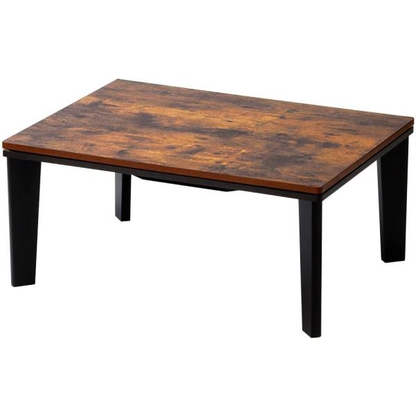 マクスゼン MAXZEN 年中使えるリビング こたつ (80x60cm) ヴィンテージウッド JOT-K8060-VWの通販は 9,970円