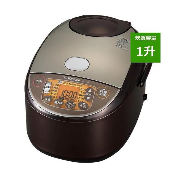 象印マホービン NW-VC18-TA IH 炊飯器　炊飯ジャー 1.0升炊き ブラウンの通販は