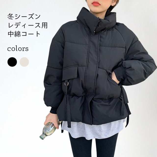【送料無料】コート 中綿コート レディース 冬 軽い 暖かい ショート丈 アウター 中綿ジャケット ダウン風コート 防寒 綿混紡 新作の通販は