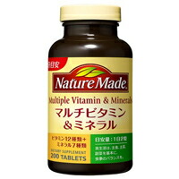 【１０個セット】 ネイチャーメイド マルチビタミン＆ミネラル(200粒入)×１０個セット ※軽減税率対象品