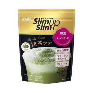 【１０個セット】 スリムアップスリム 酵素+スーパーフードシェイク 抹茶ラテ 315g×１０個セット【t-1】※軽減税率対象品の通販は
