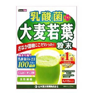 【２０個セット】【１ケース分】乳酸菌 大麦若葉 4g×15包×20個セット　１ケース分　　※軽減税率対応品