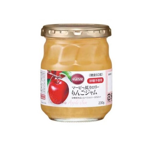 【２０個セット】 ハーバー研究所 マービー 低カロリーりんごジャム 瓶詰(230g)×２０個セット※軽減税率対象品