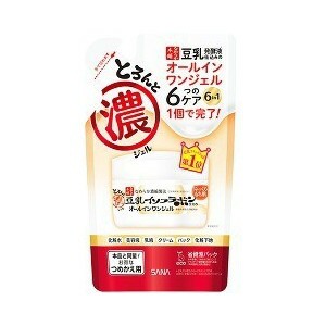 【３６個セット】【１ケース分】 なめらか本舗 とろんと濃ジェル 詰替 100g×３６個セット　１ケース分 【dcs】