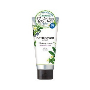 【４８個セット】【１ケース分】 ソフティモ ナチュサボン セレクト ホワイト ウォッシングクリーム カモミール＆ペア 130g×４８個セット　１ケース分 【dcs】【t-6】