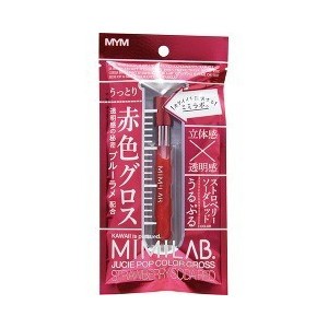 【１０個セット】 ミミラボリップグロス レッド 1コ入×１０個セットの通販は