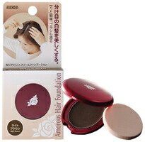 【６０個セット】【１ケース分】 アモロス ヘアファンデ ライトブラウン ５g×６０個セット　１ケース分 【dcs】