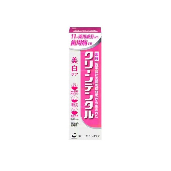 【１０個セット】 第一三共ヘルスケア 薬用 クリーンデンタル 美白ケア(50g)×１０個セット