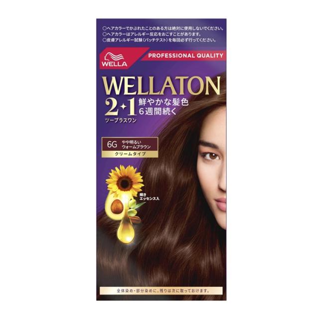 【５個セット】 ウエラジャパン ウエラトーン 2+1 クリームタイプ 6G(1セット)×５個セット