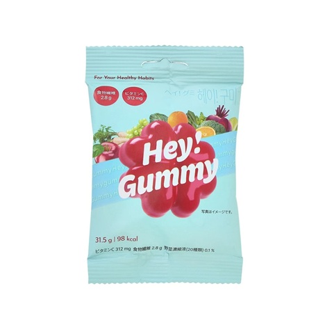 【１０個セット】 FOODOLOGY Hey！ Gummy(7袋入)×１０個セット※軽減税率対象品