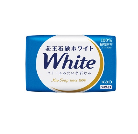 【６０個セット】【１ケース分】 花王 石鹸ホワイト バスサイズ(130g)×６０個セット　１ケース分