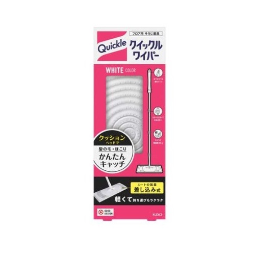 【１２個セット】【１ケース分】 花王 クイックルワイパー(1組)×１２個セット　１ケース分