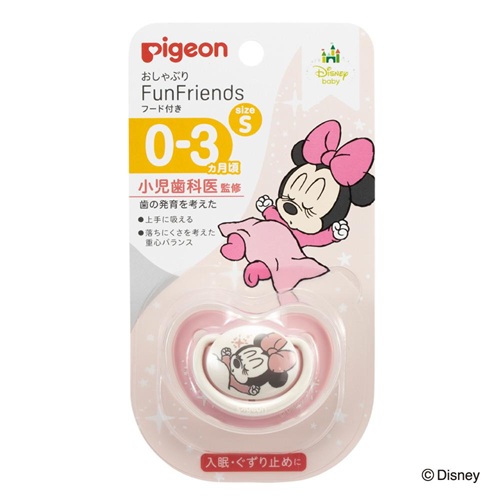 【６０個仕かける】【１入れもの分】 ピジョン おしゃぶり FunFriends ミニー S(1個)×６０個仕かける １入れもの分【mor】【ご申し付ける後送りとどけるまでに3週前後もらい受けるする切っ掛けがございます】