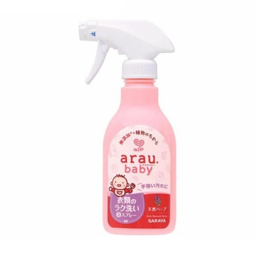 【２４個セット】【１ケース分】 サラヤ アラウ.ベビー 衣類のラク洗い泡スプレー(280ml)×２４個セット　１ケース分【mor】【ご注文後発送までに3週間前後頂戴する場合がございます】