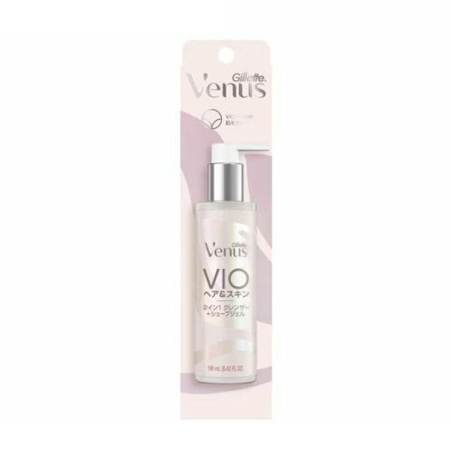【１０個セット】 P&amp;G ジレット ヴィーナス VIOヘア&amp;スキン 2in1 クレンザー+シェーブジェル(190ml)×１０個セット【mor】【ご注文後発送までに2週間前後頂戴する場合がございます】