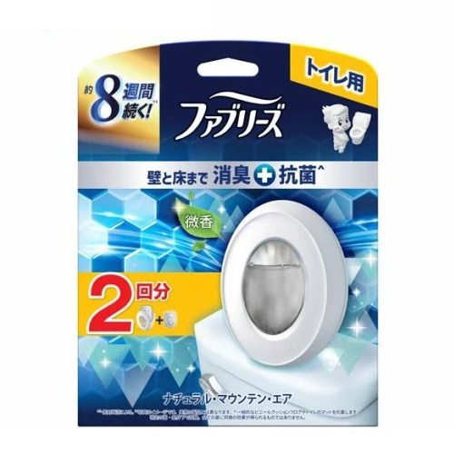 【２０個セット】 P&G ファブリーズ トイレ用 消臭+抗菌 ナチュラル・マウンテン・エア 本体+つめかえ(2個入)×２０個セット 14,520円