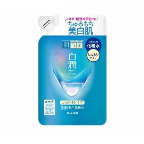 【２４個セット】【１ケース分】 肌研(ハダラボ) 白潤 薬用　美白化粧水 しっとりタイプ つめかえ用(170mL)×２４個セット　１ケース分 【dcs】