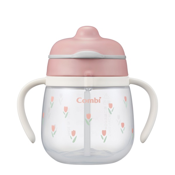 【１０個セット】 コンビ ラクマグ はじめてストロー チューリップ(240ml)×１０個セット【mor】【ご注文後発送までに3週間前後頂戴する場合がございます】_1