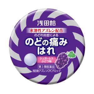 【第3類医薬品】【２０個セット】 浅田飴 アズレンＣＰＣドロップ ぶどう味 ３６錠×２０個セット 8,921円