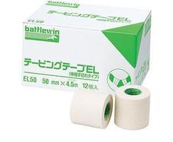 【５個セット】 【送料無料】ニチバン バトルウィン テーピングテープEL(伸縮) 50mm×4.5m×12巻入×５個セット