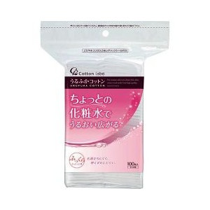 【６０個セット】【１ケース分】 うるふかコットンパフ 100枚入 ×６０個セット　１ケース分 【dcs】【k】【mor】【ご注文後発送までに1週間前後頂戴する場合がございます】