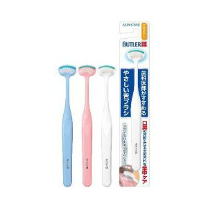 【７２個セット】【１ケース分】 バトラー やさしい舌ブラシ やわらかタイプ 1本入×７２個セット　１ケース分 【dcs】の通販は 13,708円
