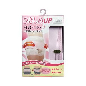【３０個セット】【１ケース分】 ひきしめアップ 骨盤ベルト Lサイズ 1コ入 ×３０個セット　１ケース分 【dcs】【k】【ご注文後発送までに1週間前後頂戴する場合がございます】