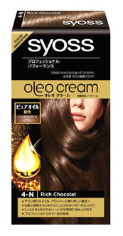 【３６個セット】【１ケース分】 シュワルツコフヘンケル　サイオス　オレオクリーム　ヘアカラー　4N　リッチショコラ×３６個セット　１ケース分 【dcs】