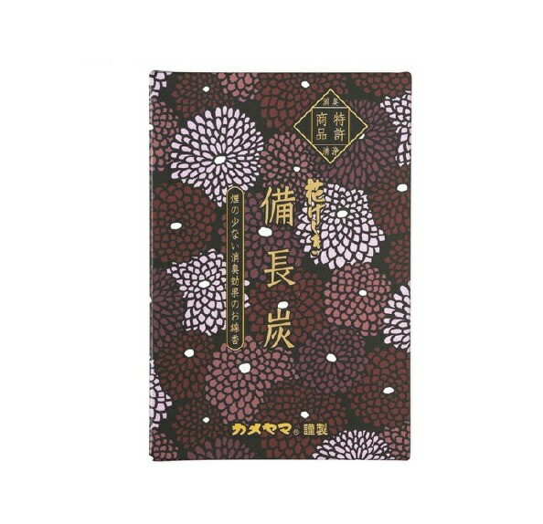 【４０個セット】【１ケース分】 カメヤマ 花げしき 備長炭(約240g)×４０個セット　１ケース分 【mor】【ご注文後発送までに2週間前後頂戴する場合がございます】