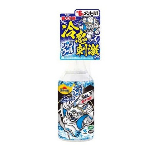 【１２個セット】【１ケース分】 小林製薬 熱中対策 シャツクール モンスタークール(280ml)×１２個セット　１ケース分 【k】【ご注文後