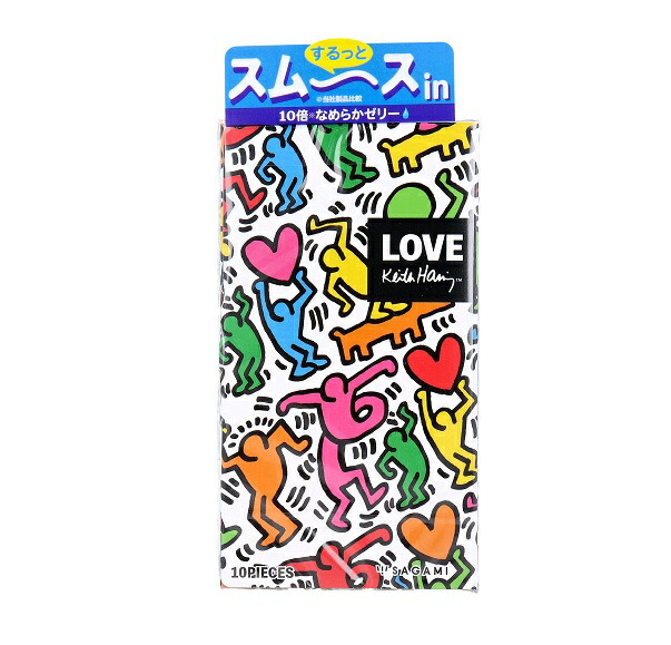 【２０個セット】 サガミ キース・ヘリング スムース(10個入)×２０個セット 【k】【ご注文後発送までに2週間前後頂戴する場合がございます】の通販は