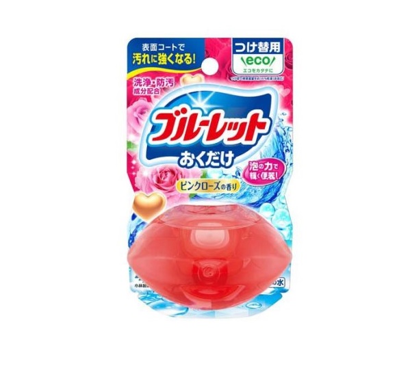 【４８個セット】【１ケース分】 小林製薬 液体ブルーレットおくだけ つけ替用 ピンクローズの香り(70ml)×４８個セット　１ケース分 9,884円
