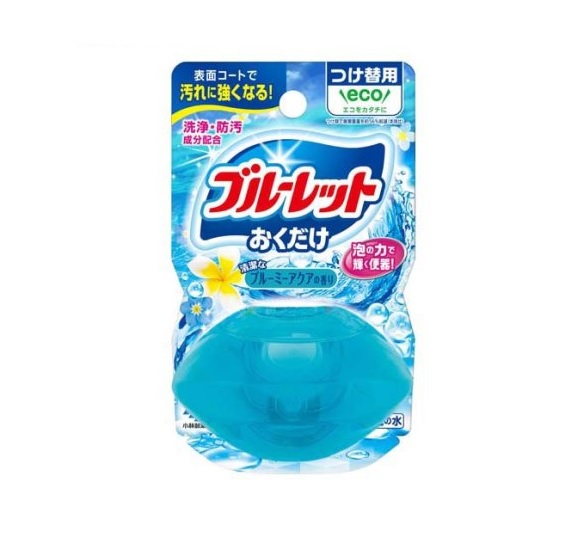 【１０個セット】 小林製薬 液体ブルーレットおくだけ つけ替用 ブルーミーアクアの香り(70ml)×１０個セット