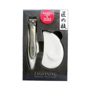 【２０個セット】 匠の技 キャッチャーツメキリ＆ステンレスツメヤスリセット 各1コ入 ×２０個セット【k】【ご注文後発送までに2週間前後頂戴する場合がございます】【t-6】