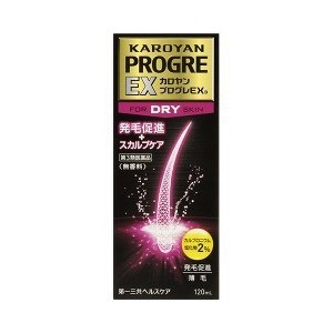 【第3類医薬品】【５個セット】 カロヤンプログレEX ドライ 120mL×５個セット