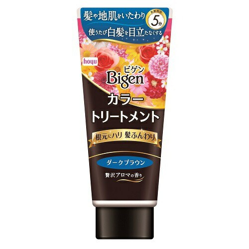 【２７個セット】 ビゲン カラートリートメント ダークブラウン 180g×２７個セット　１ケース分 【dcs】