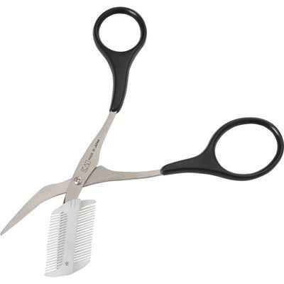 【２０個セット】 Groom(グルーム) クシ付マユハサミ(2WAY) 右手専用×２０個セット【k】【ご注文後発送までに1週間前後頂戴する場合がございます】