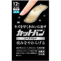 【１０個セット】 カットバン　リペアパッド　ふつうサイズ　12枚入×１０個セット【k】【ご注文後発送までに1週間前後頂戴する場合がございます】