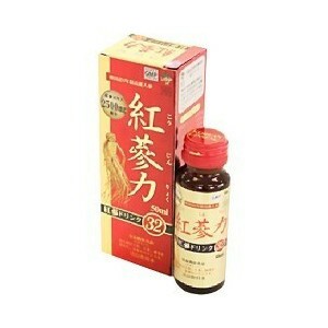 【２４個セット】紅参力 紅参ドリンク32 50mL×２４個セット   ※軽減税率対応品の通販は