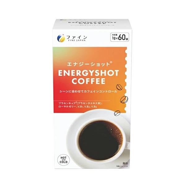 【１０個セット】 ファイン エナジーショットコーヒー(60包)×１０個セット※軽減税率対象品