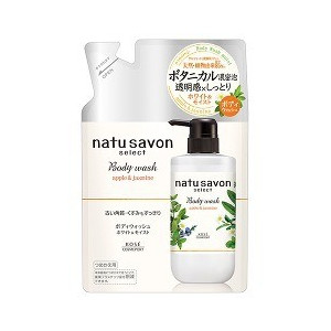 【１８個セット】【１ケース分】 ソフティモ ナチュサボン セレクト ホワイト ボディウォッシュ モイスト 詰替 360mL×１８個セット　１ケース分 【dcs】