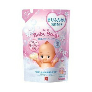 【２０個セット】 キューピー 全身ベビーソープ 泡タイプ ベビーせっけんの香り 詰替用 350mL×２０個セット