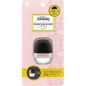 【２０個セット】 サワデー クルマ専用クリップ パルファムロゼ 6mL×２０個セットの通販は