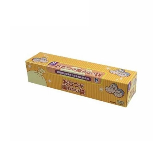 【２０個セット】【１ケース分】クリロン化成 おむつが臭わない袋BOS 大人用 Mサイズ(90枚入)×２０個セット　１ケース分【mor】【ご注文後発送までに2週間前後頂戴する場合がございます】の通販は