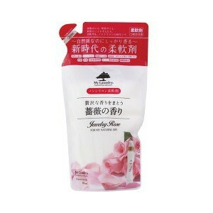 【２４個セット】【１ケース分】 マイランドリー 詰替用 薔薇の香り ４８０ｍｌ ×２４個セット　１ケース分 【mor】【ご注文後発送までに2週間前後頂戴する場合がございます】