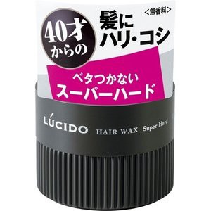 【３６個セット】【１ケース分】 ルシード ヘアワックス スーパーハード 80g×３６個セット　１ケース分 【dcs】