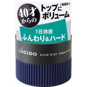 【３６個セット】【１ケース分】 ルシード ヘアワックス ボリューム＆ハード 80g×３６個セット　１ケース分 【dcs】