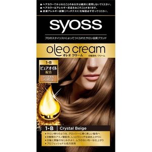 【３６個セット】【１ケース分】 サイオス オレオクリーム ヘアカラー 1-B クリスタルベージュ 1セット×３６個セット　１ケース分 【dcs】【t-2】
