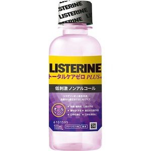 【６０個セット】【１ケース分】 薬用リステリン トータルケアゼロプラス ノンアルコール クリーンミント味 100mL×６０個セット　１ケー